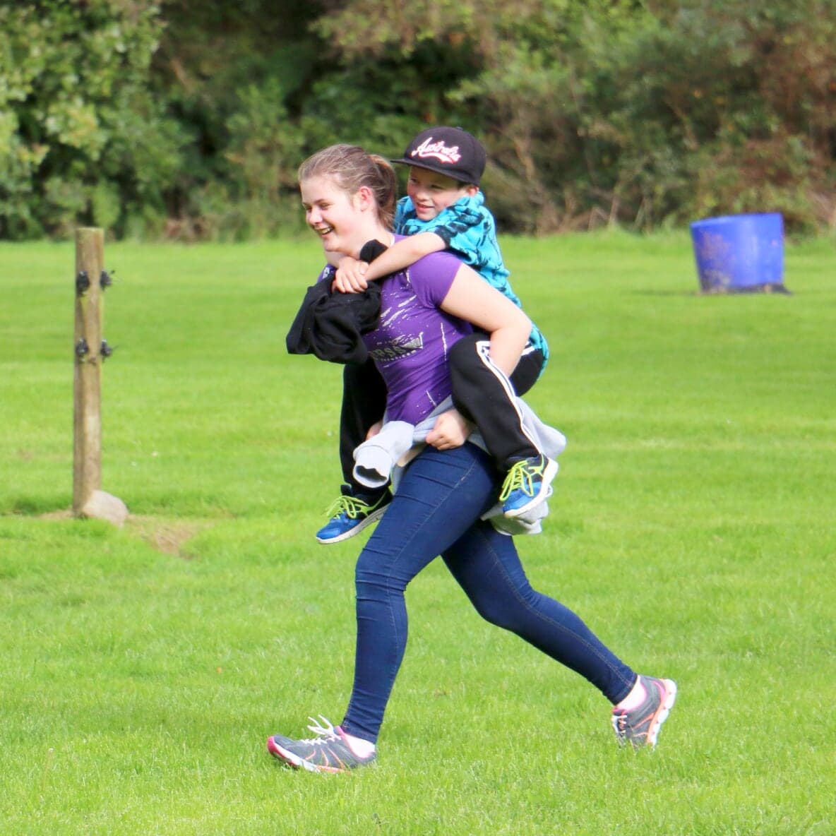 Two young people at an MHT Diabetes Trust youth event