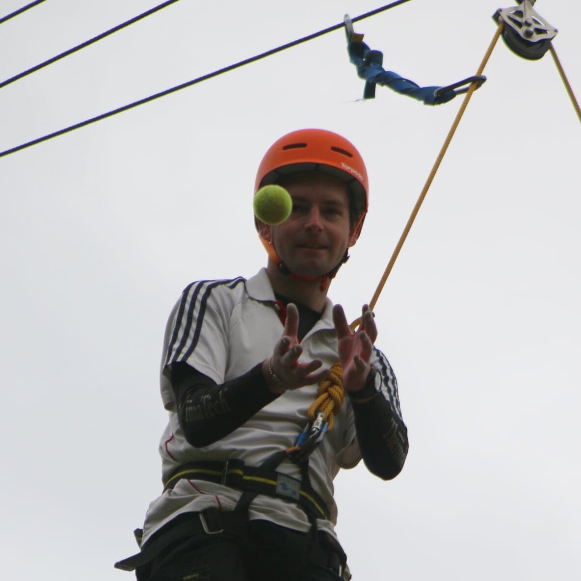 Whānau at an outdoor adventure family camp