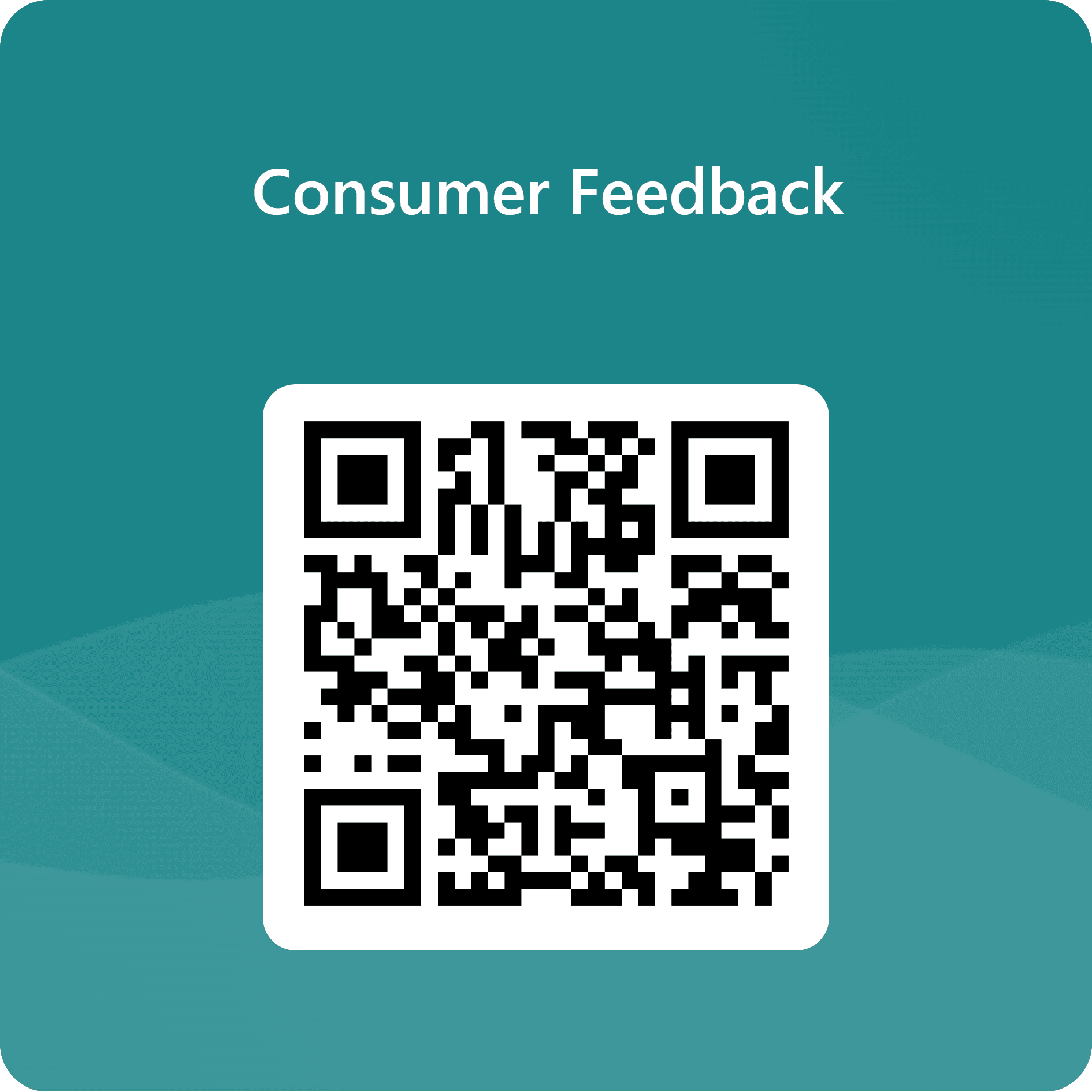 QR code linking to the MHT Diabetes Trust consumer feedback form